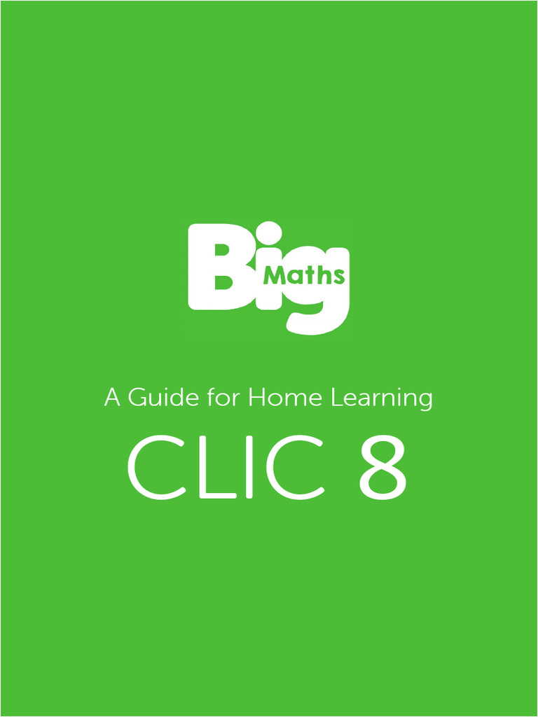 Clic 8 Parent Pack | PDF