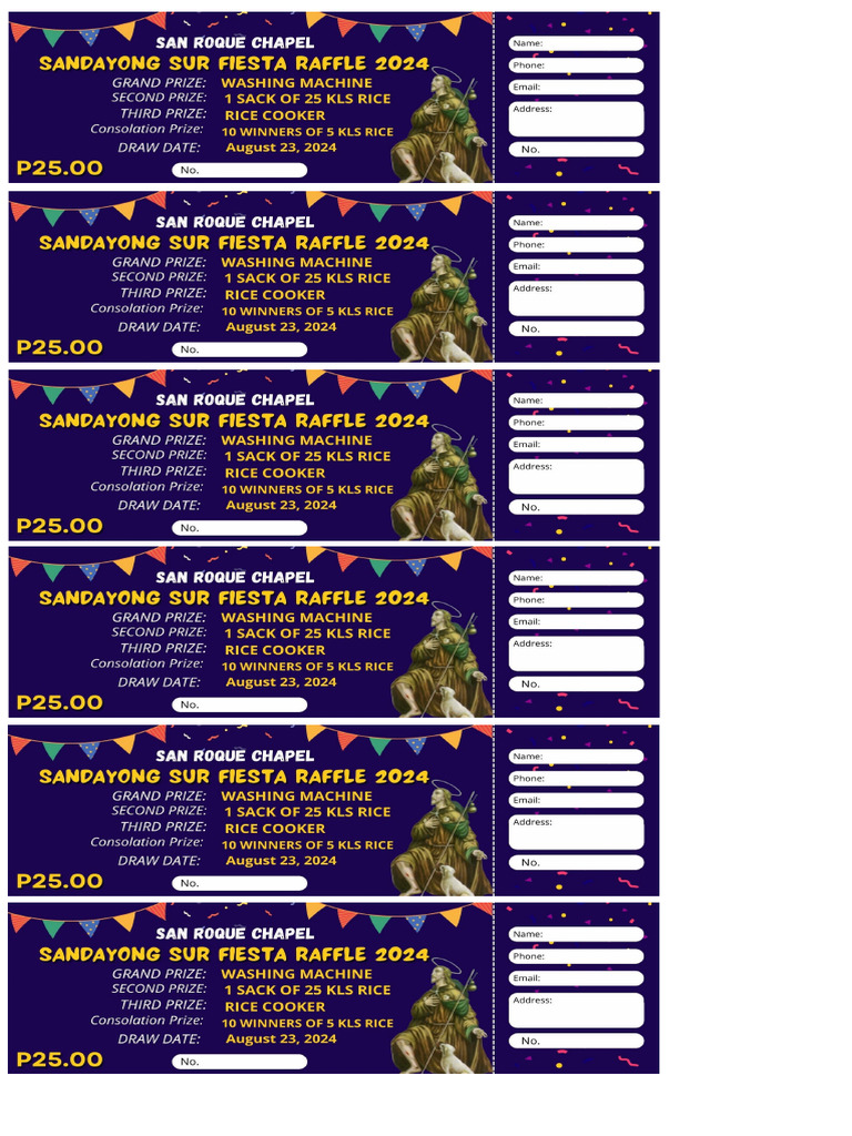 Raffle Ticket | PDF