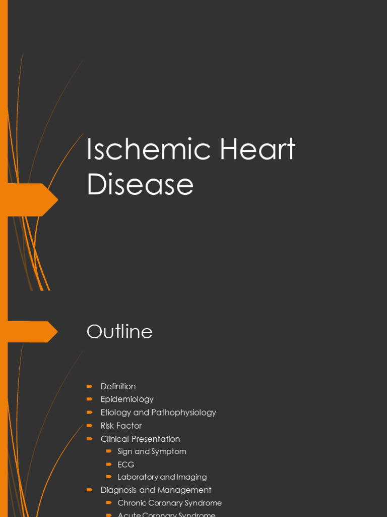 Ischemic Heart Disease MPS | PDF | Coronary Artery Disease ...