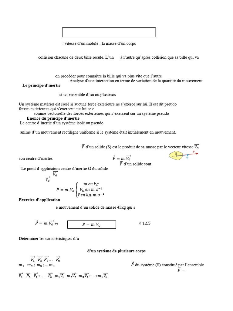 Cours PHY 2nde C - Mod. 4, Leçon 5 | PDF