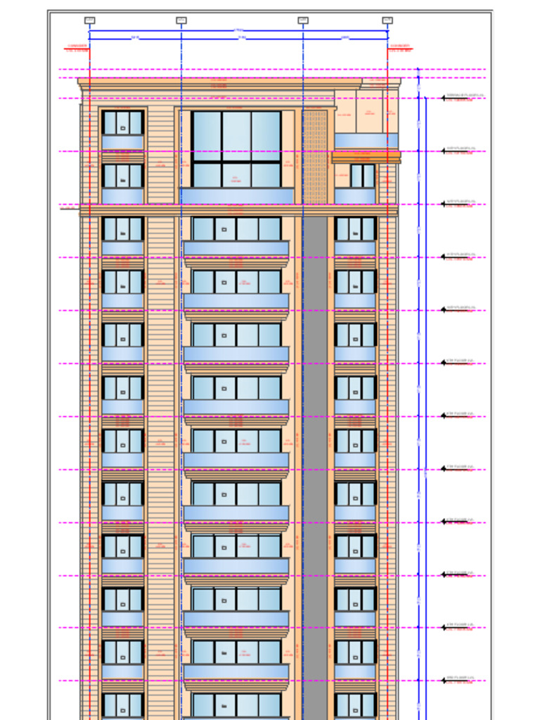 C.BLDG - East Side Elevation | PDF