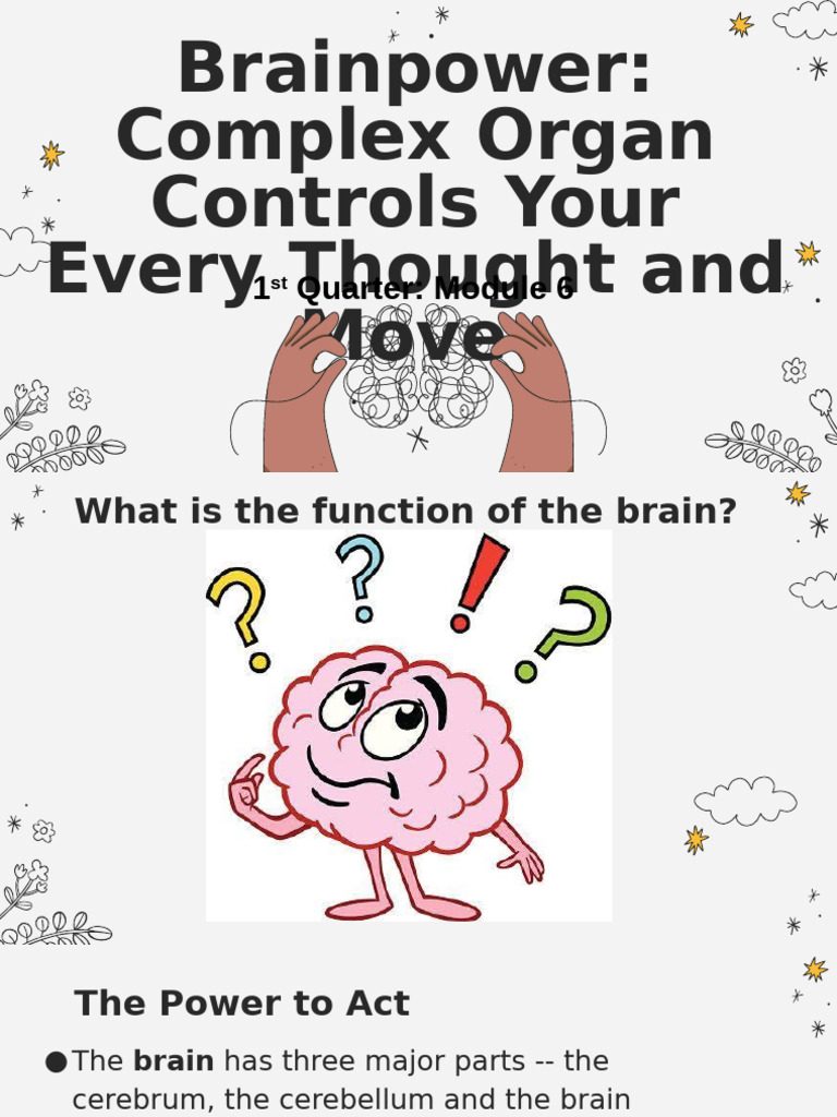 Q1 Module 6 Brainpower | PDF