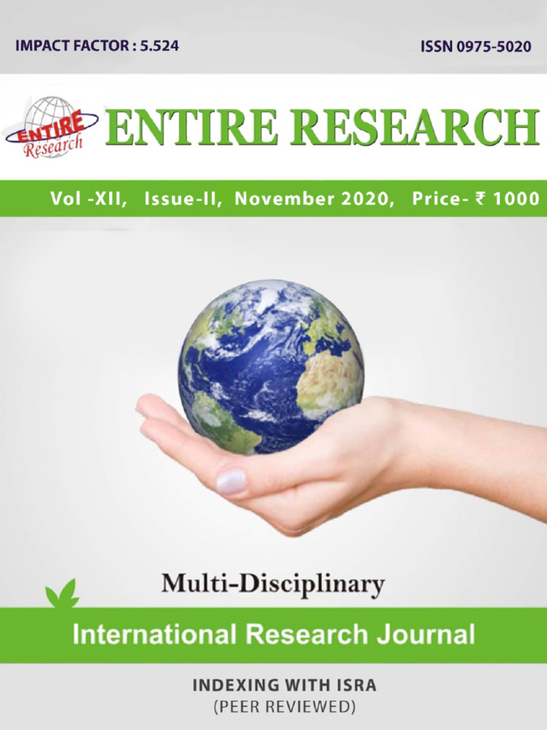 Entire Research Nov2020 Issue-I | PDF