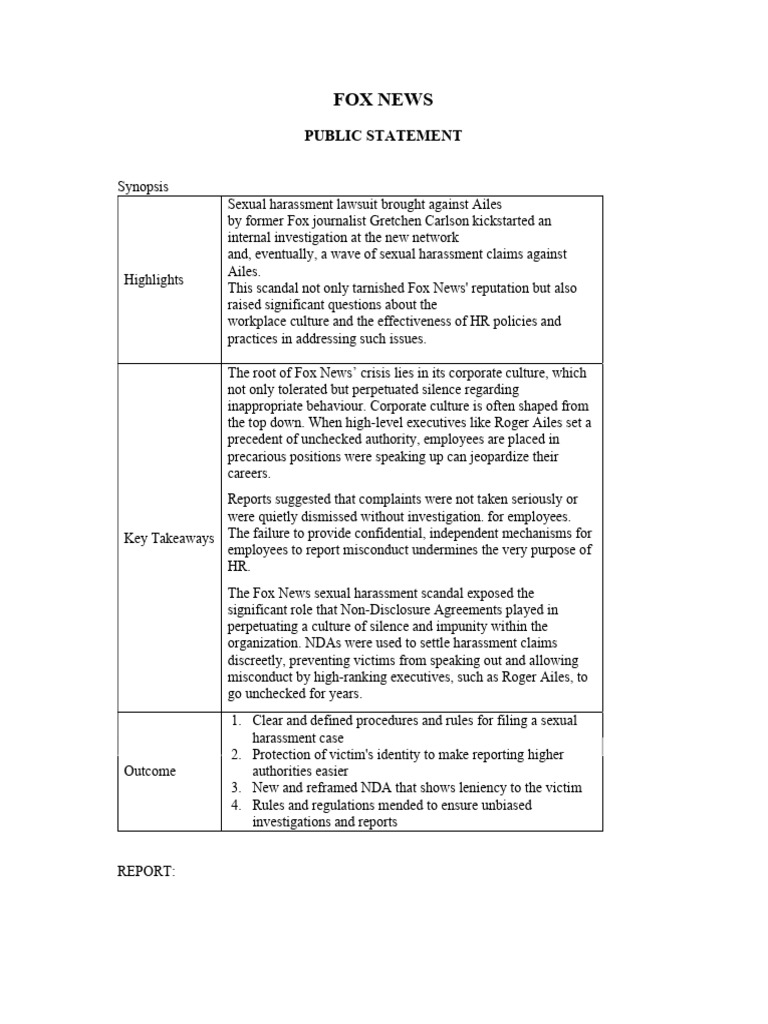 Public Statement Team 14 hr4 | PDF