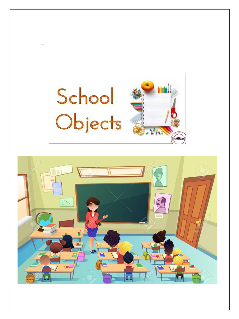Aula De Inglês 5º Ano 18 09 2020 The Classroom And School Objects Pdf