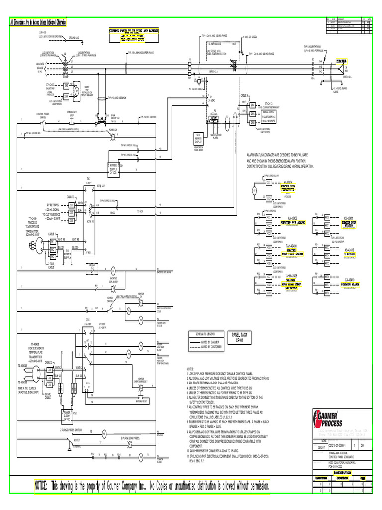 GaumerFGP ElectricDiagram | PDF