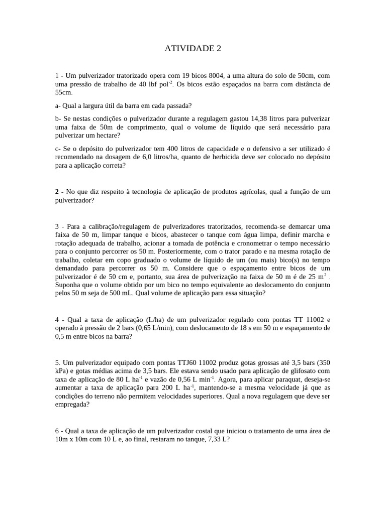 Atividade 2 1 | PDF
