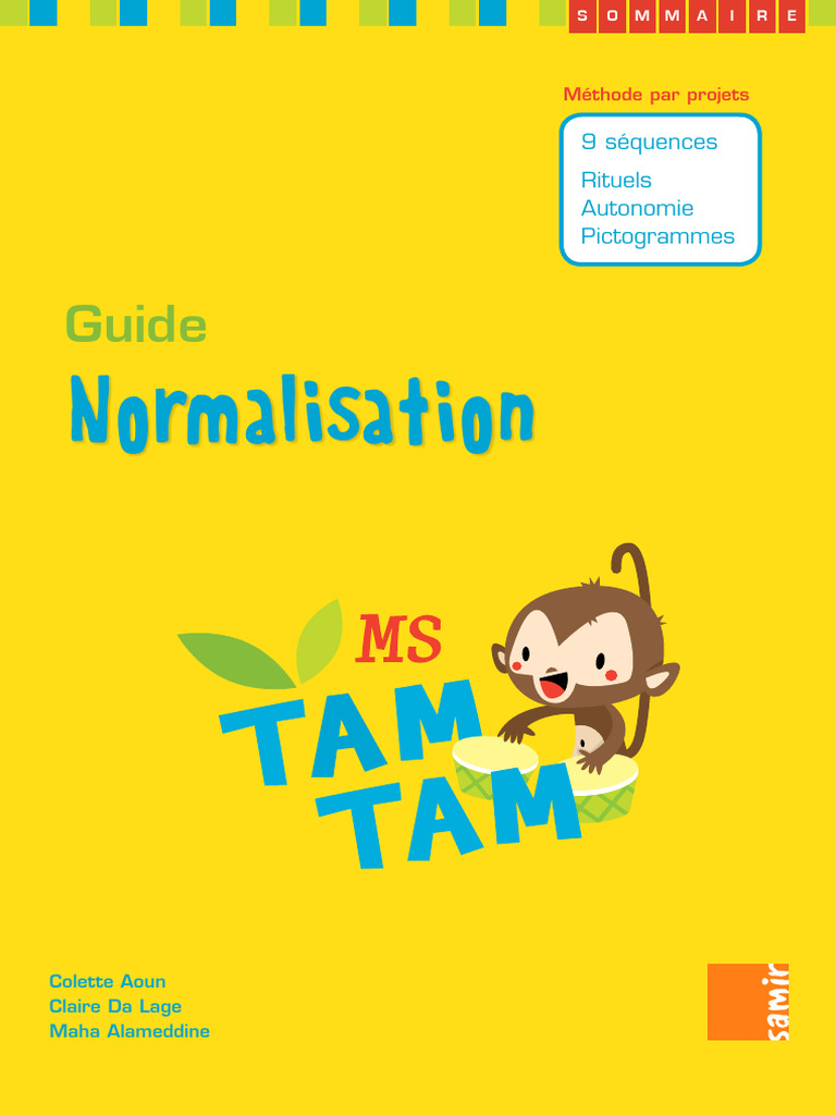 Samir Tam Tam MS P0 Normalisation Guide | PDF