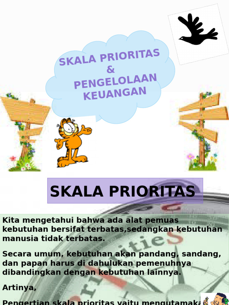 PPT. Literasi Keuangan Dan Skala Prioritas | PDF