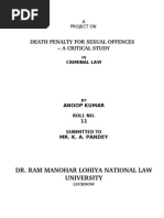 Download Death Sentence for Sexual Offences  by LEX 47 SN7736887 doc pdf