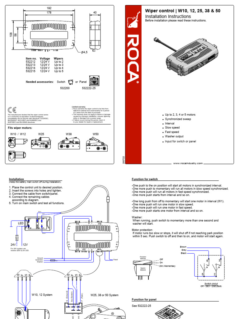 Wiper Control Installation Guide | PDF | Computer Engineering ...