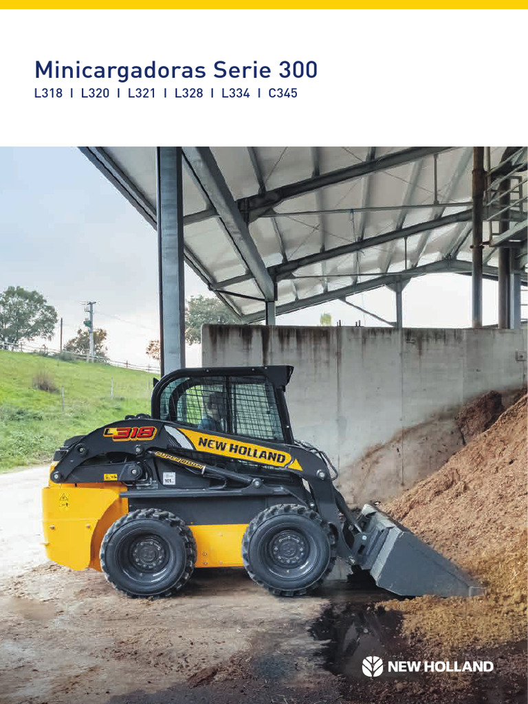 300 Series Skid Steer Loaders Compact Track Loaders Brochure Es | PDF
