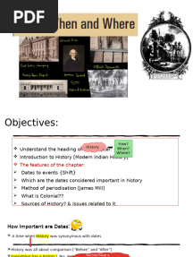 PPT-GR-VIII-HIS-How, When & Where