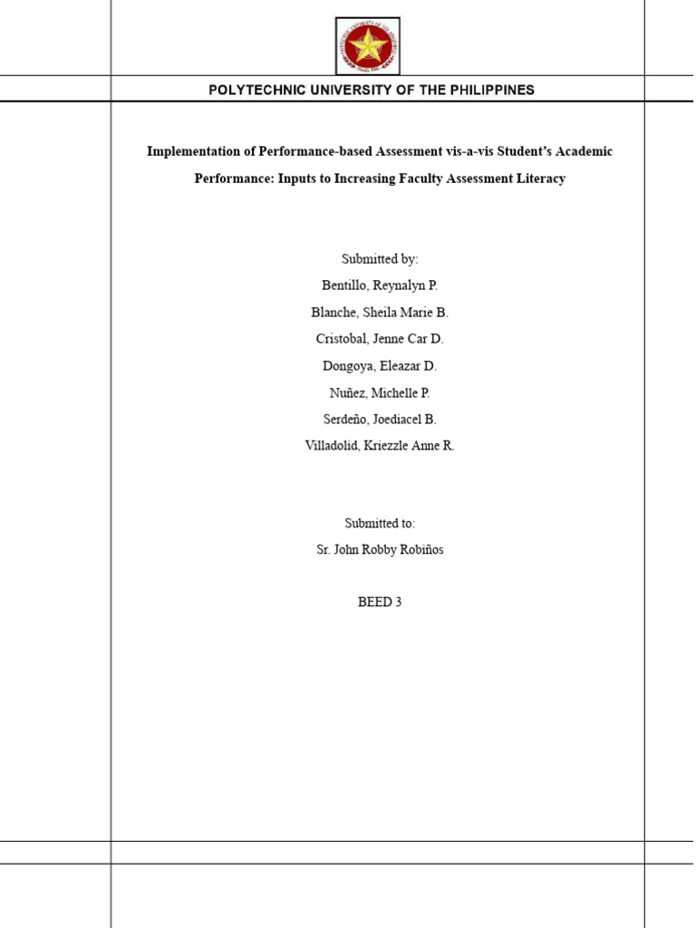 Final Chapter 1-5 | PDF