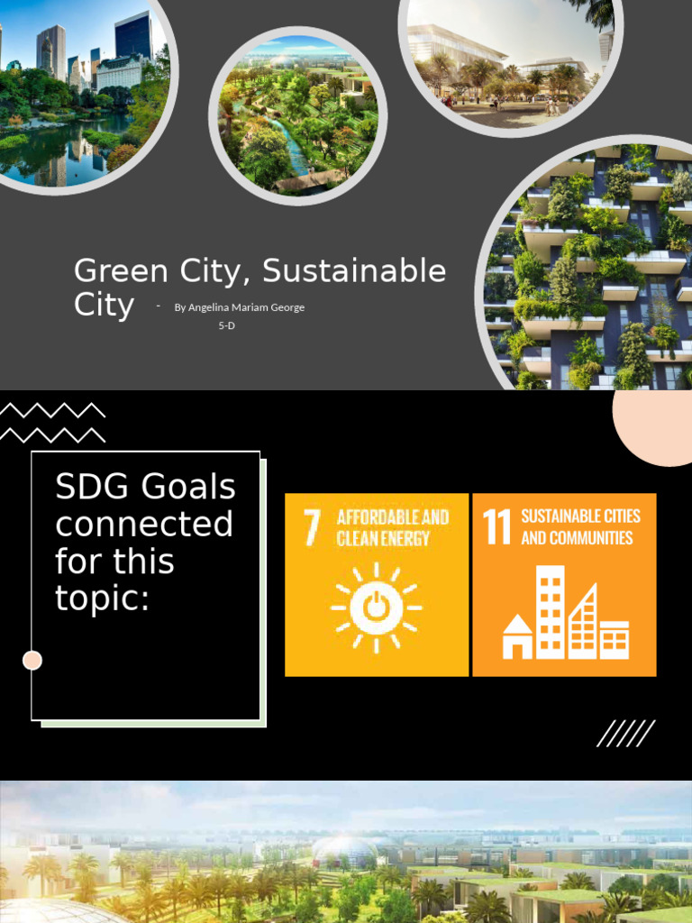 Green City, Sustainable City | PDF