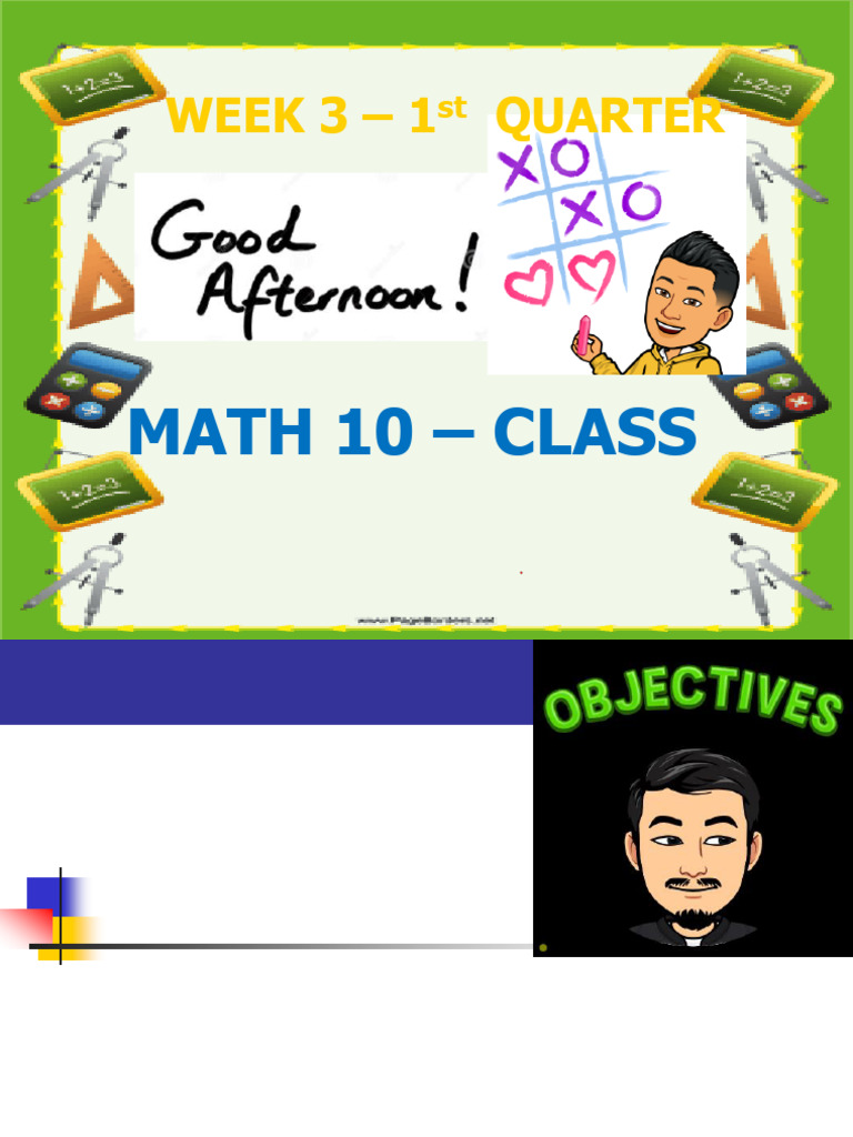 Week 3 Geometric 2024 | PDF