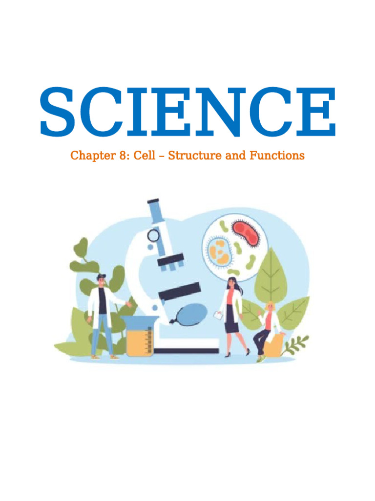 CH 8 Cell Structure and Functions Outdated | PDF | Cell (Biology ...