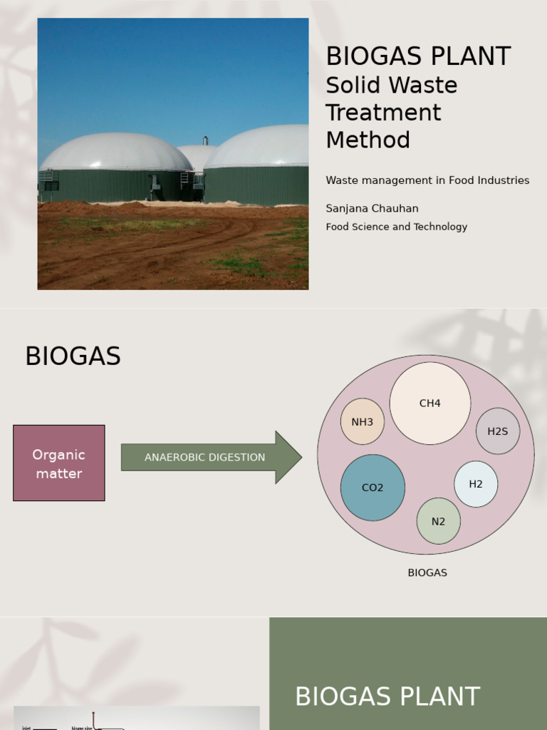 Biogas | PDF