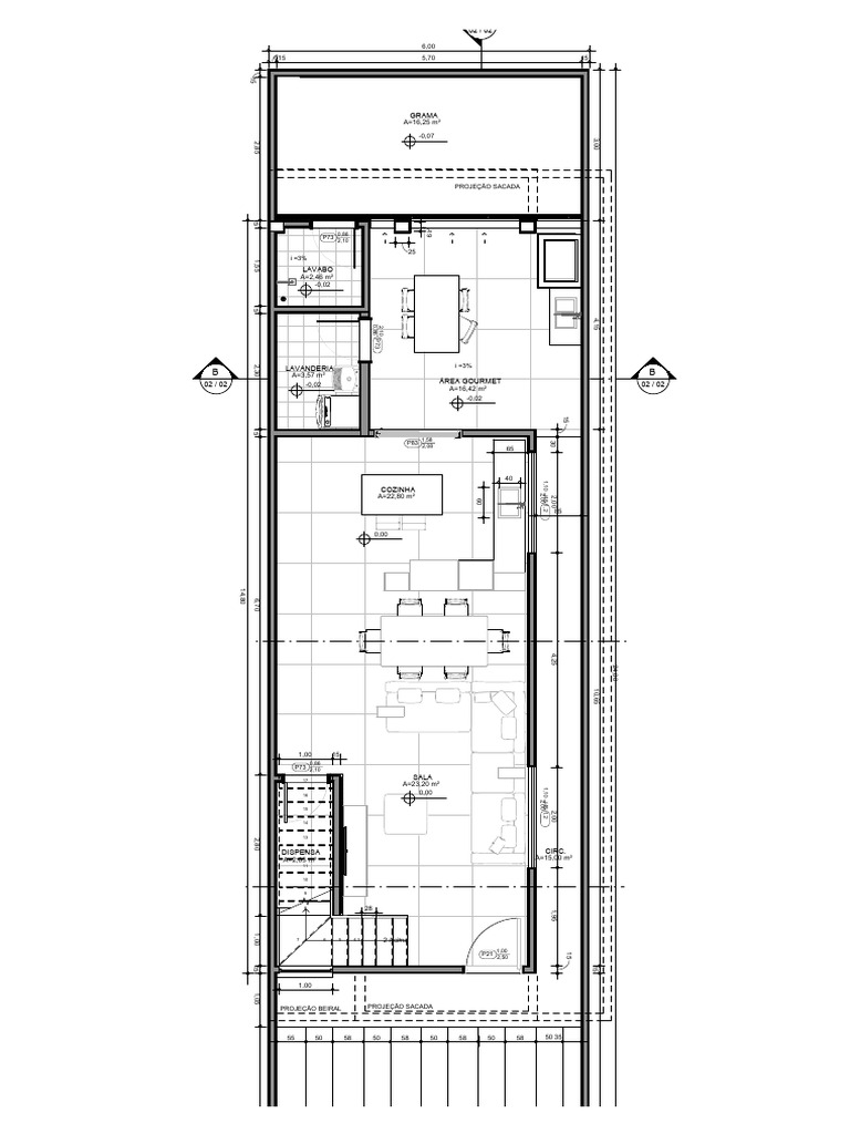 Dimensões de Ambientes Residenciais | PDF