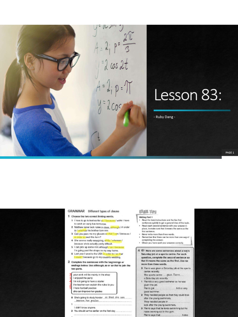 Lesson 83 | PDF