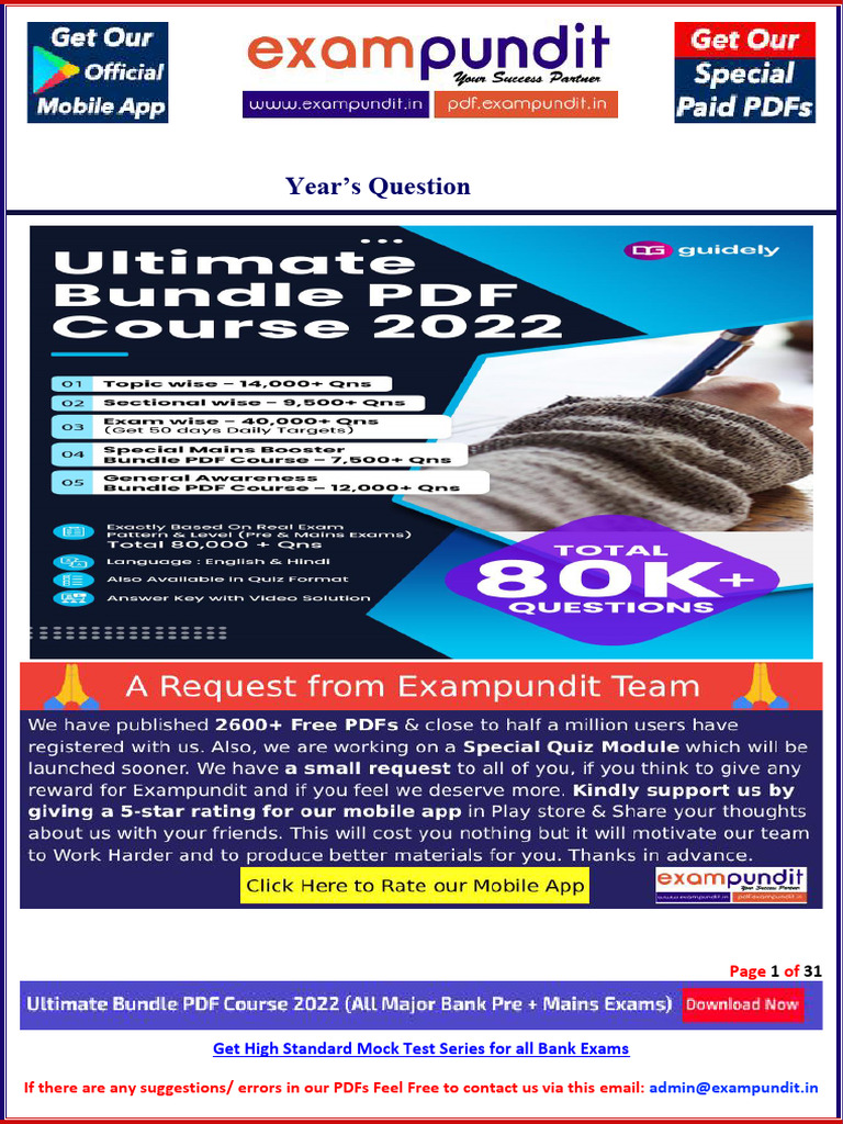 SSC CGL Physics Previous Year Questions | PDF | Force | Waves
