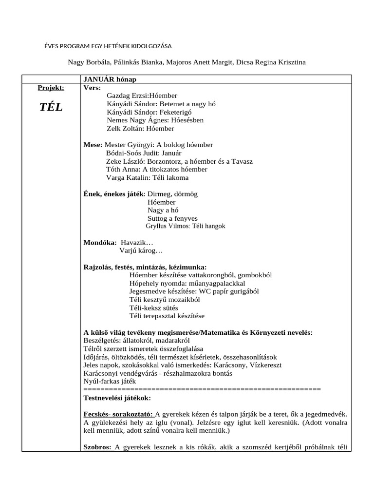 Projektterv | PDF