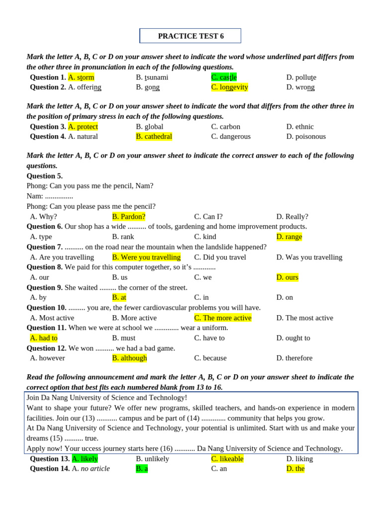 Test | PDF