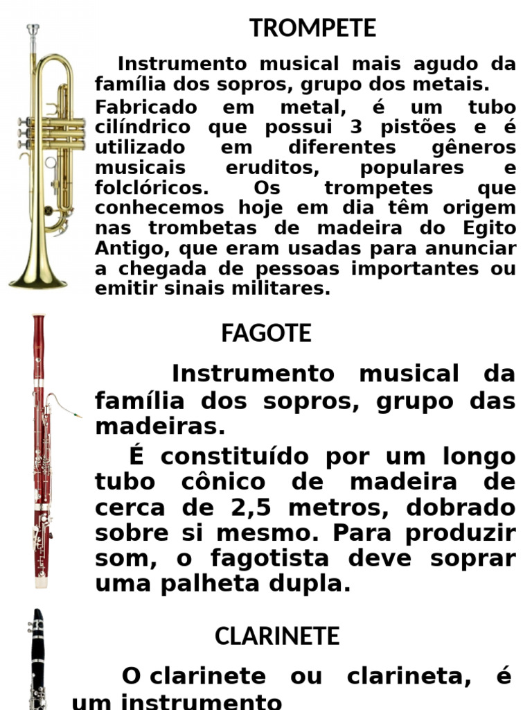 Instrumentos e Textos | PDF