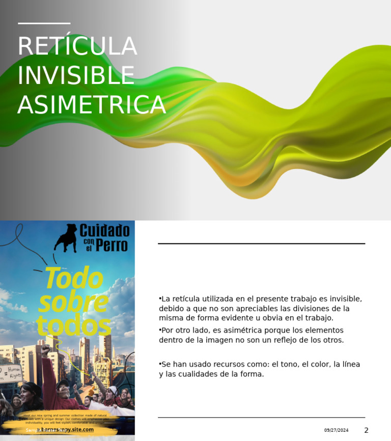 Retícula invisible asimetrica | PDF