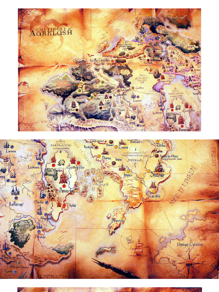 Aarklash - Maps | PDF