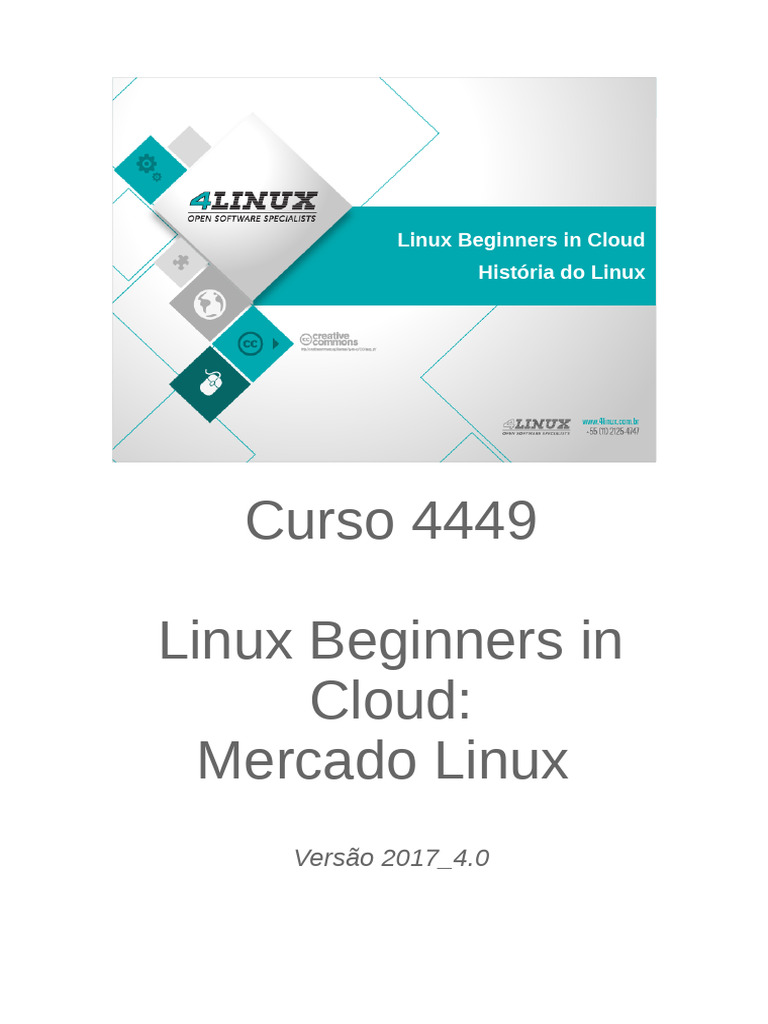 Linux Beginners in Cloud - Aula 02 - História Do Linux | PDF