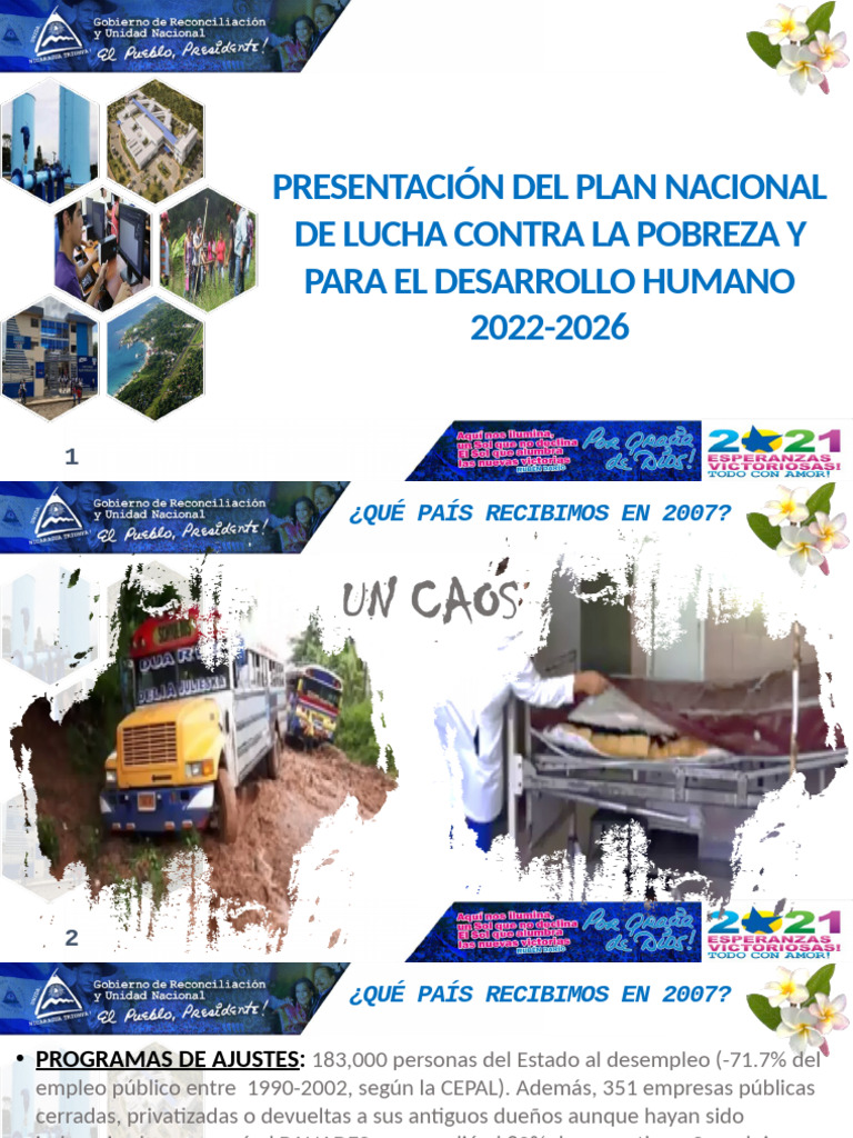 Plan Nacional de Lucha Contra La Pobreza 2022-2026 08072021 | PDF