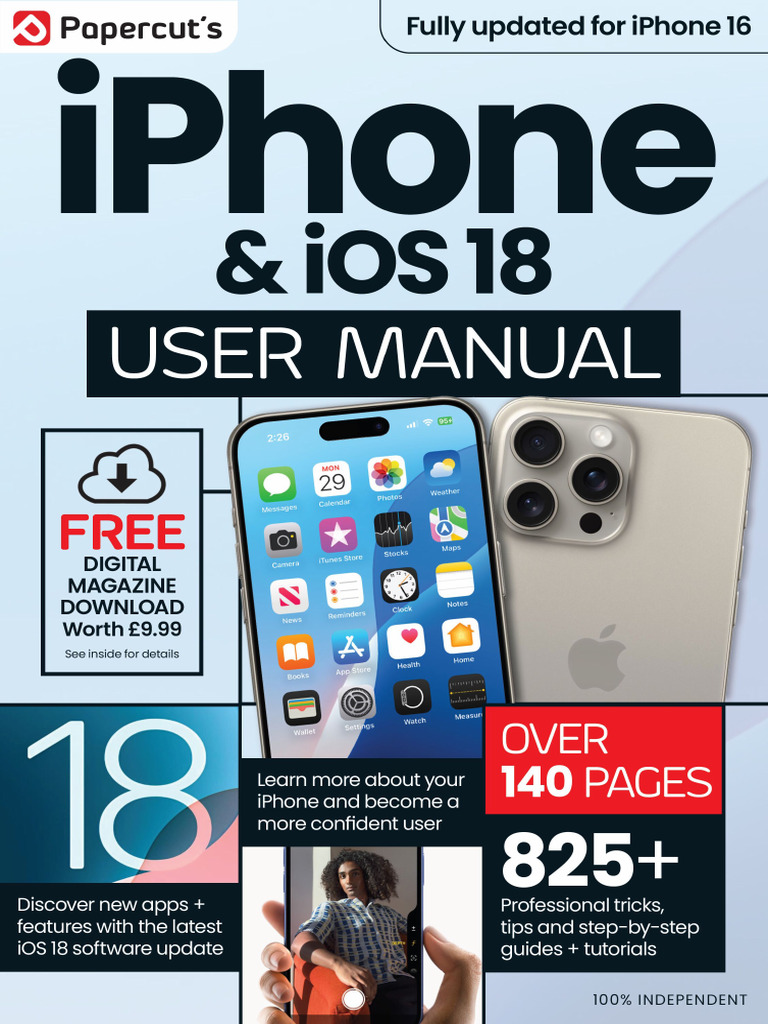 Iphone IOS 18 User Manual - September 2024 Freemagazines Top | PDF