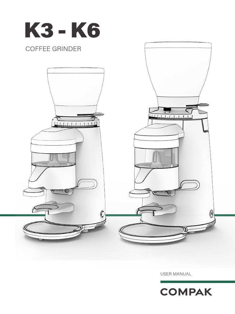 Coffee Grinder: User Manual | PDF