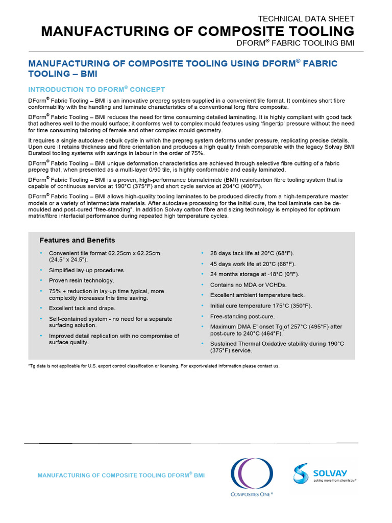 DForm BMI Tooling | PDF