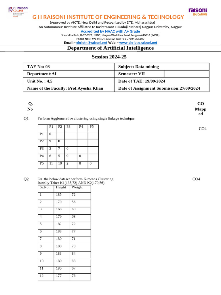 Tae 3 DM | PDF