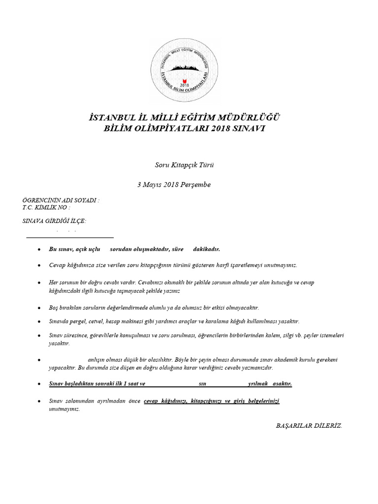 Isbo 4 Matematik 2018 | PDF