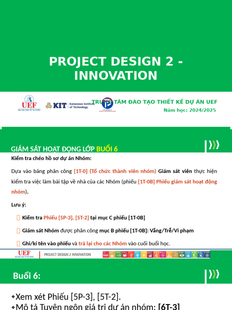 UEF - PD2 INNOVATION - Bu I 6 New | PDF