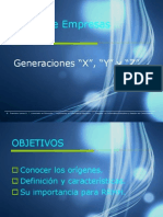 Generación X, Y y Z