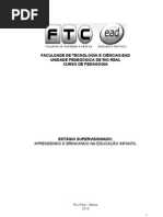 Relatório Estágio Supervisionado I