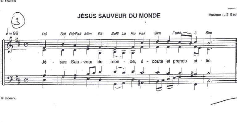 06 Pu Jã Sus Sauveur Du Monde Pdf