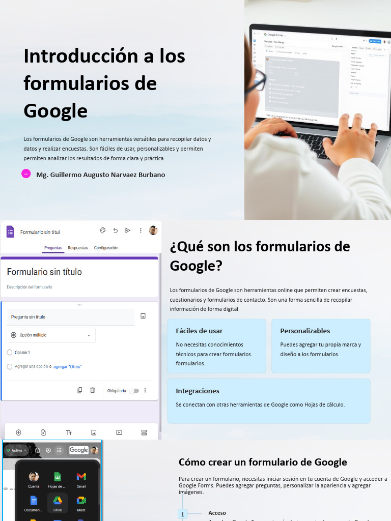 Introduccion A Google Forms | PDF