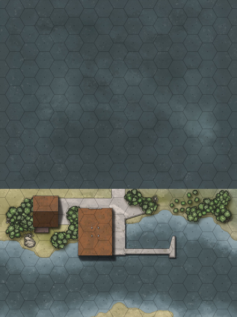 Hostile Waters - Modular Battle Maps (277x220mm) | PDF