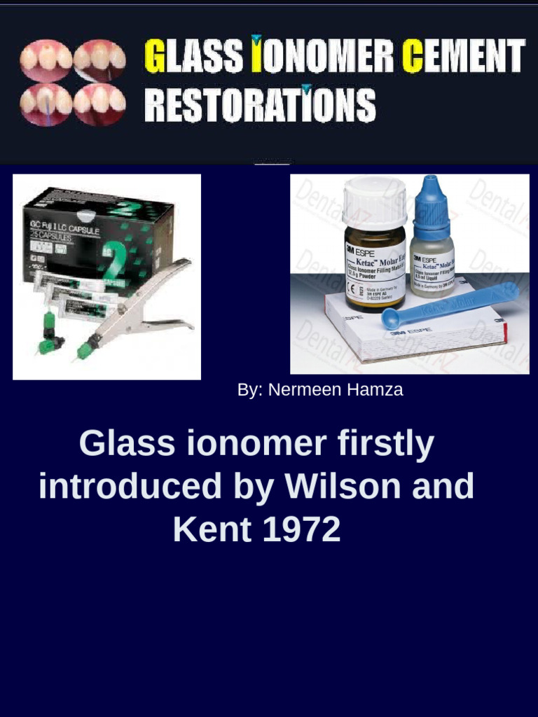 Glass Ionomer | PDF