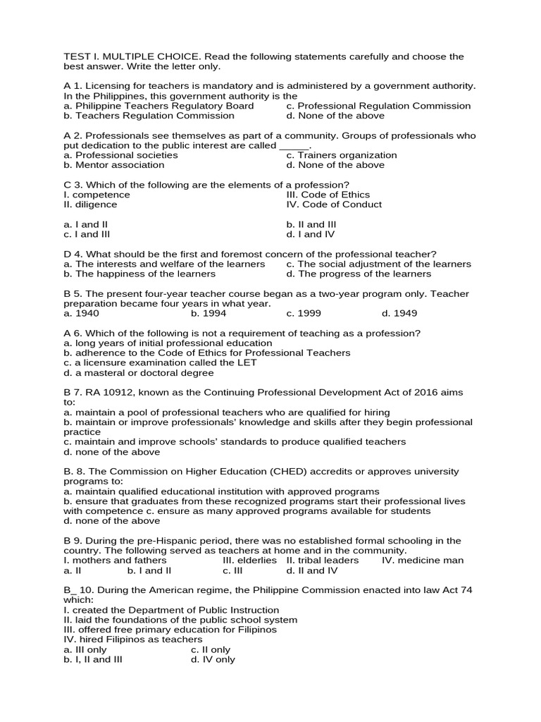The Teaching Profession Final 2024 | PDF | Teachers | Educational ...