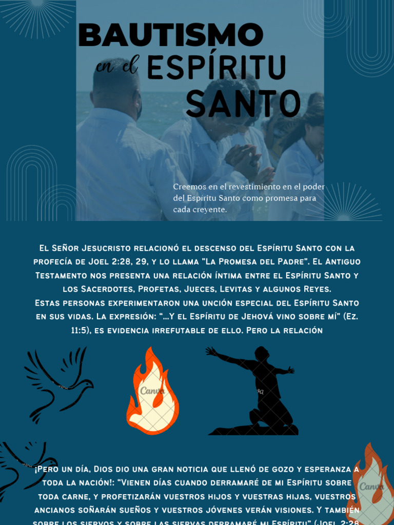Bautismo en El Espíritu Santo | PDF