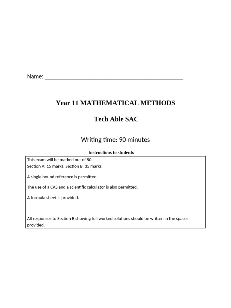 Final Tech Able SAC Sem 2 | PDF