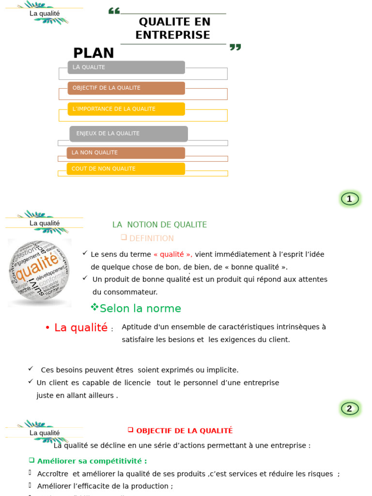 QUALITE | PDF