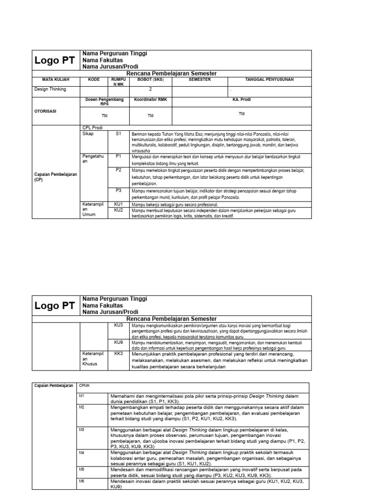 2022 Rps Design Thinking | PDF | Design | Career & Growth