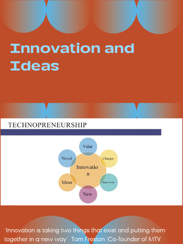 Understanding Types of Innovation | PDF | Innovation | Business